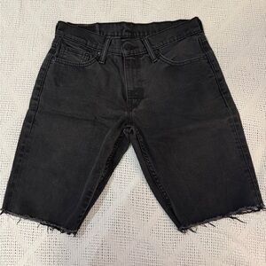 Levi’s cutoff men’s shorts black 30w
